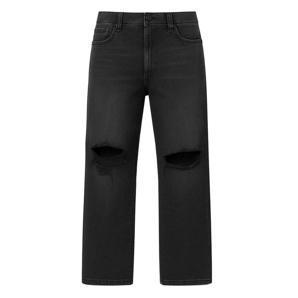 Firetrap Mens Baggy Jeans / Black Wash